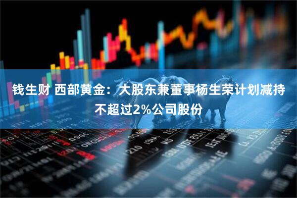 钱生财 西部黄金：大股东兼董事杨生荣计划减持不超过2%公司股份